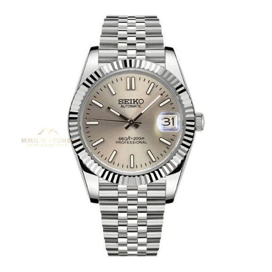 Seiko Datejust Light Champagne Dial Mod