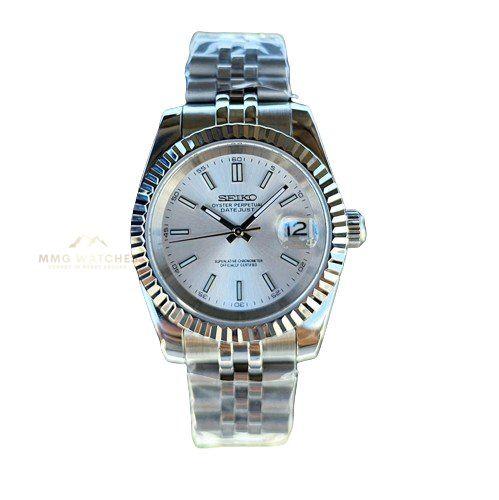 Seiko Datejust White Dial Mod