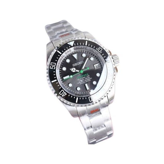 Seiko Deepsea Dweller Black Green Mod