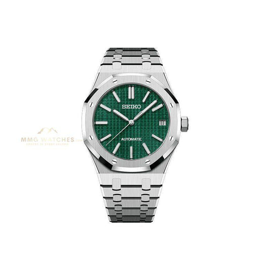 Seiko Royal Oak Green Dial Mod