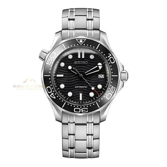 Seiko Seamaster Black Dial Mod